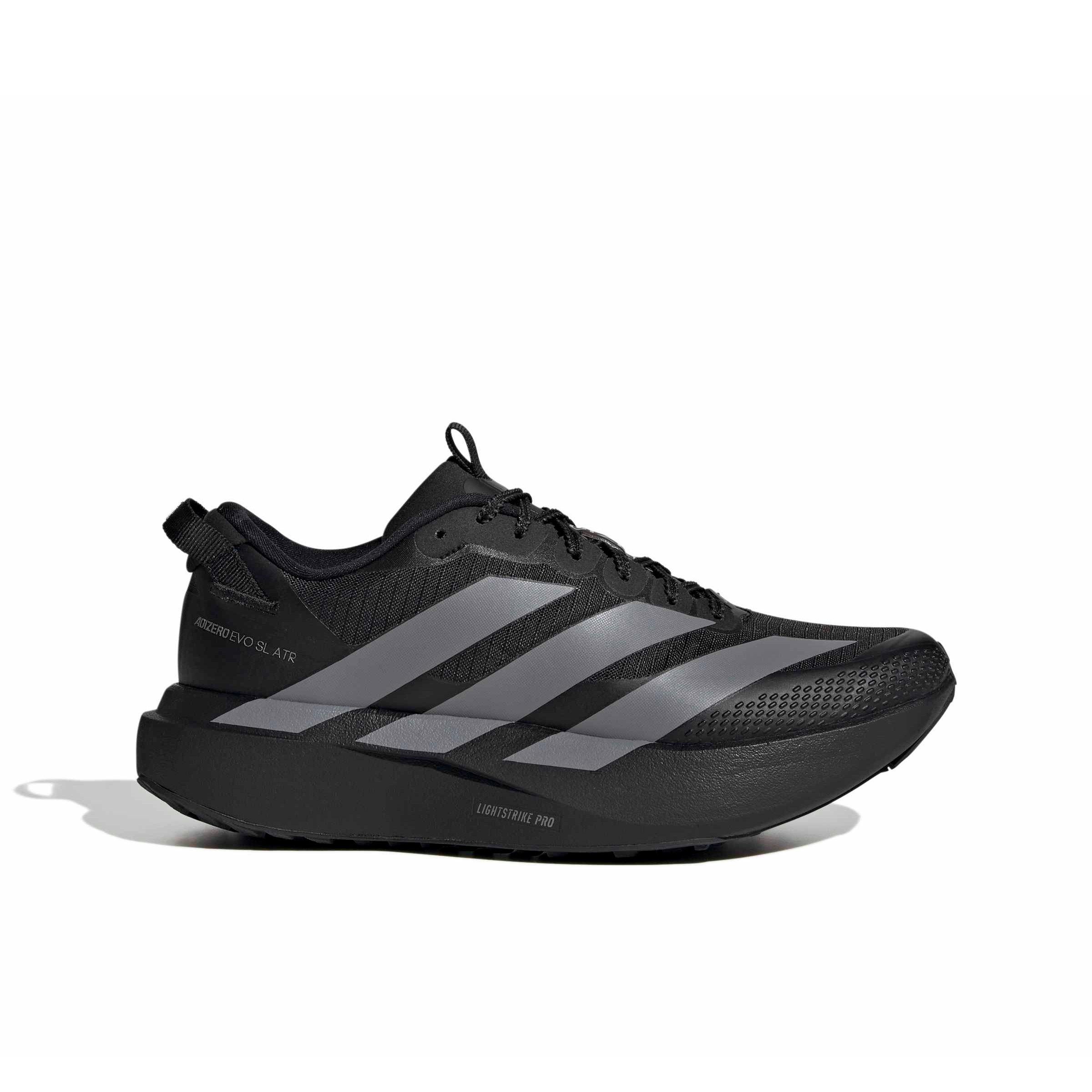 adidas Adizero EVO SL ATR "Core Black/Grey Three/Iron Metallic" Women's Running Shoe - BLACK/GREY/IRON